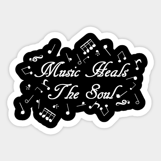 Music Heals The Soul Sticker by mm92